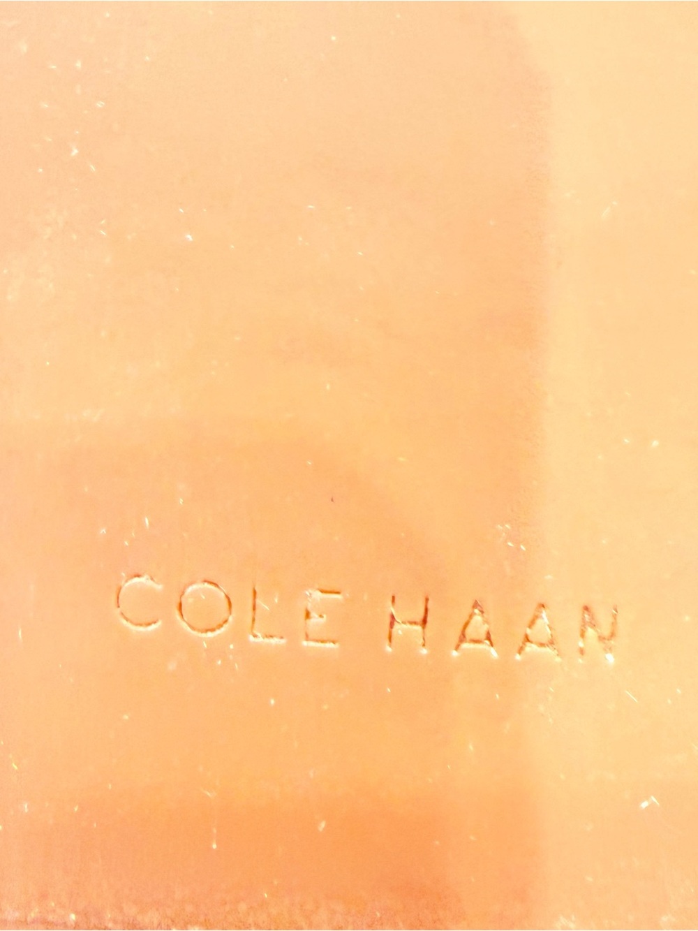 Women's SANDALS Cole Haan Flynn Logo Slide - WHITE LEATHER Sz 8.5 - Picture 9 of 14